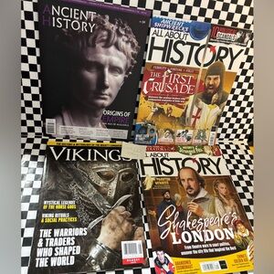 History Magazine Collection lot of 4 new history magazines
